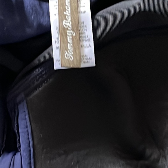 Tommy Bahama one piece navy swimsuit 10 - Picture 4 of 9